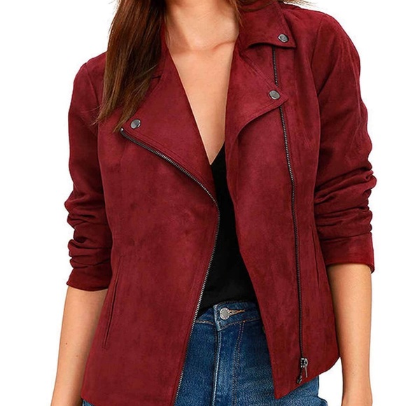 Old Navy Jackets & Blazers - 🖤Old Navy Suede Motto Jacket🖤